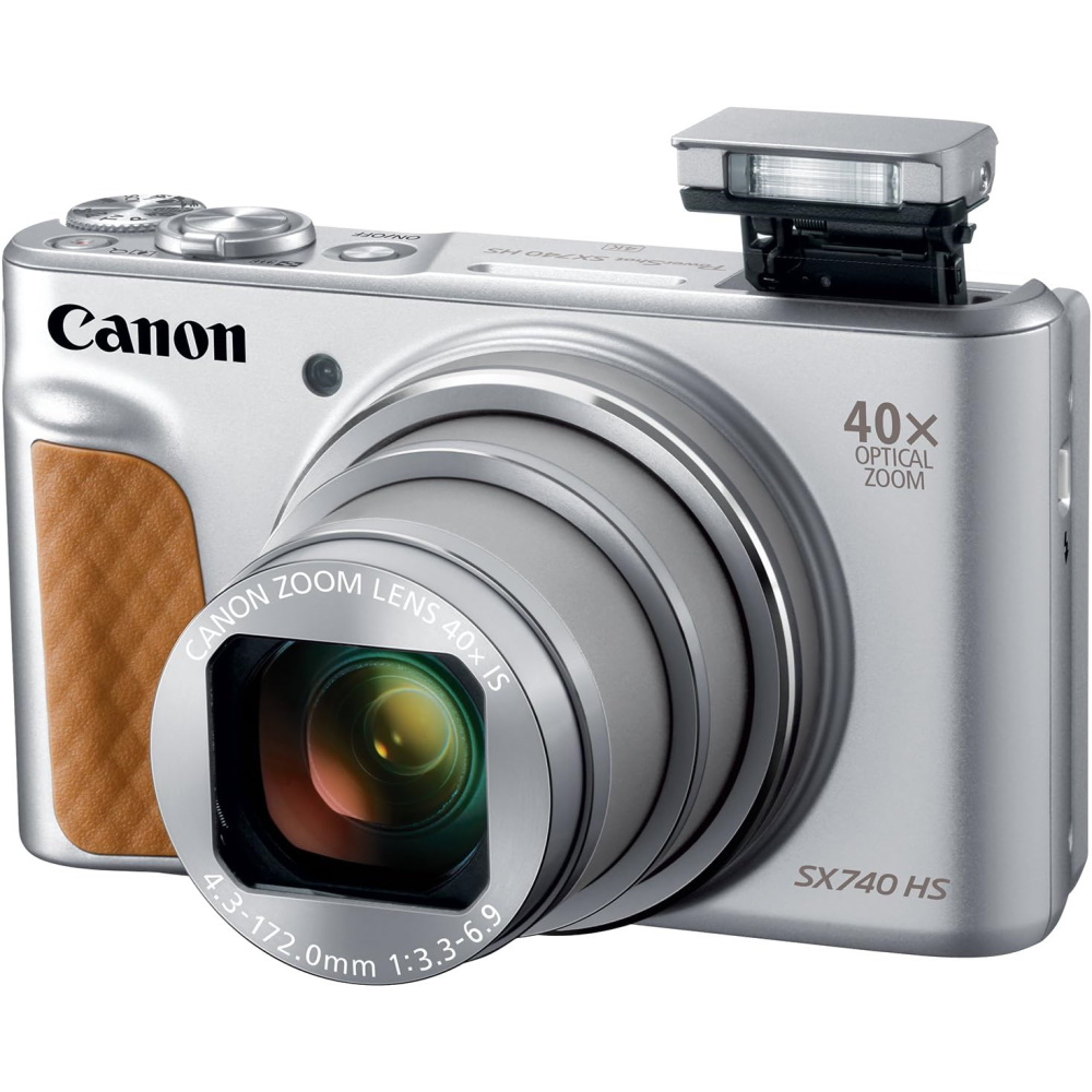 powershot sx740 hs כסוף canon