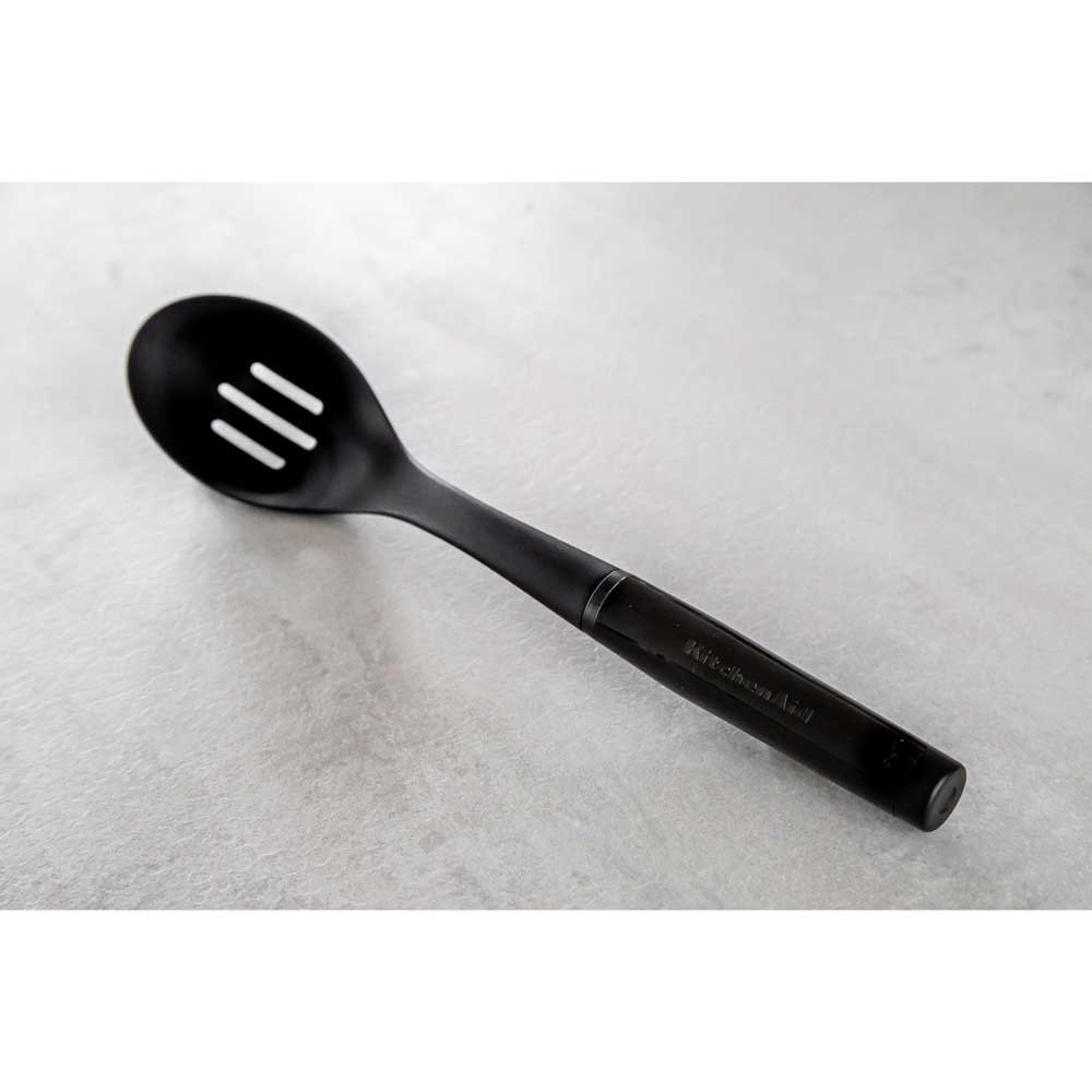 classic slotted spoon kcg004ohobe שחור kitchenaid