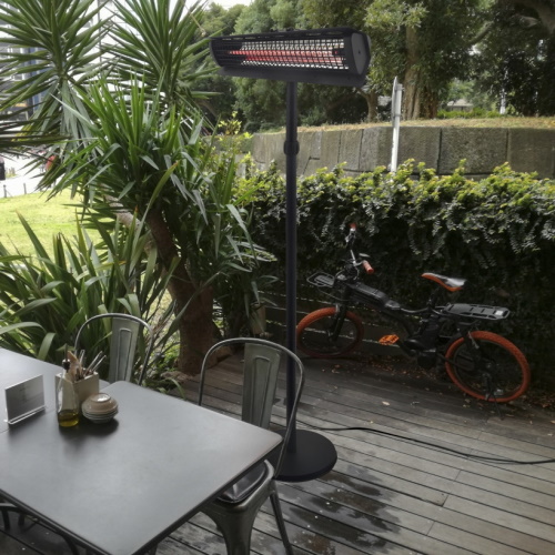 מחמם חוצות חשמלי עומד s.patio 2500w