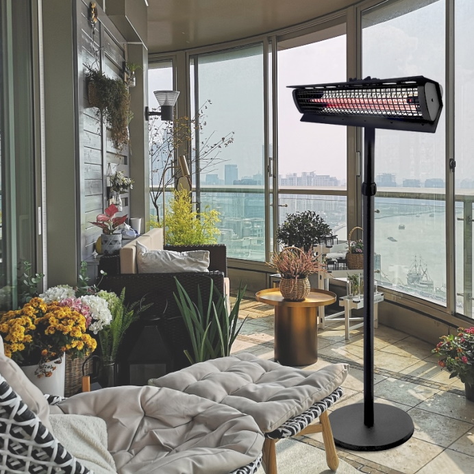 מחמם חוצות חשמלי עומד s.patio 2500w