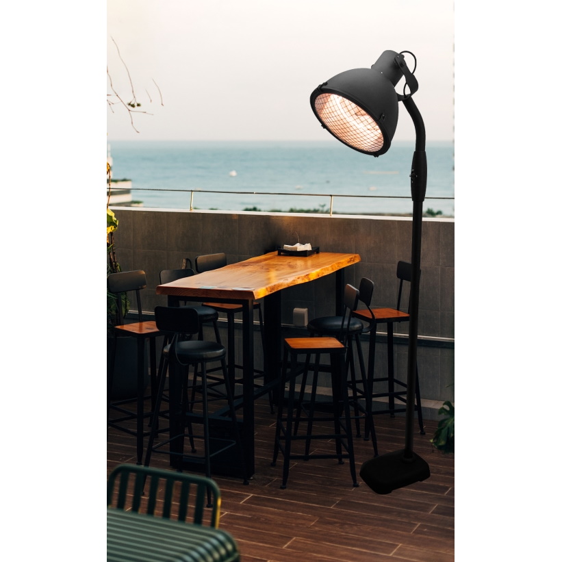 מחמם חוצות חשמלי עומד 3 דרגות חום s.patio