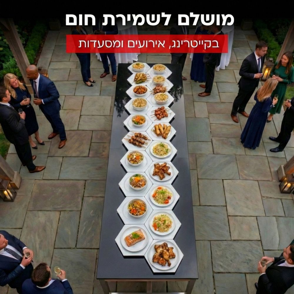 פלטת שבת מתחברת עשוייה זכוכית universe
