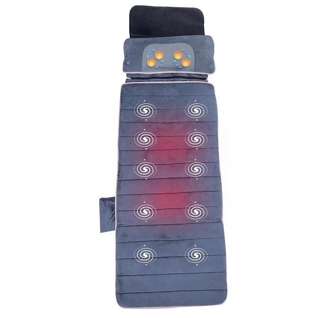 מזרן עיסוי כולל 10 מנועי עיסוי, חימום ורטט Medics Care &lrm;MC-3803A Smart Care