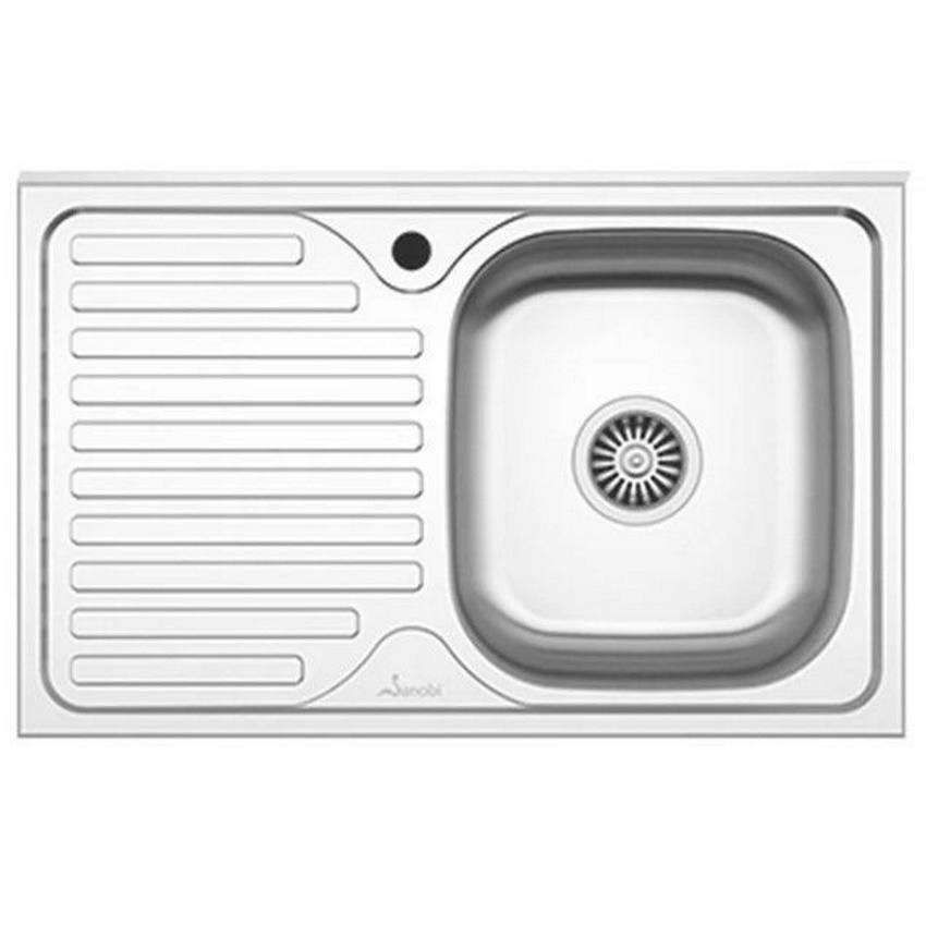 ארון מטבח מודרני כולל כיור נירוסטה 1.6 מטר tudo design