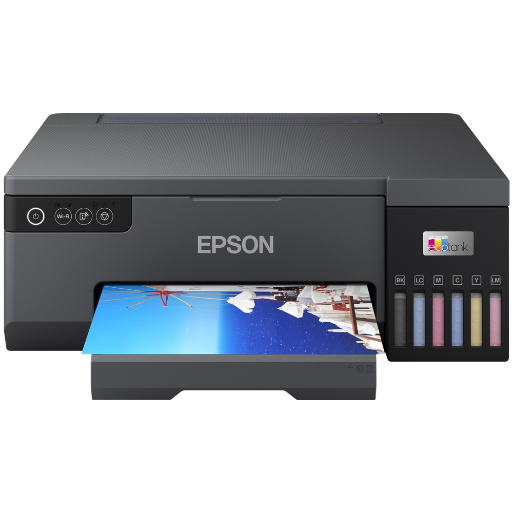 מדפסת פוטו אלחוטית Epson &lrm;EcoTank L8050