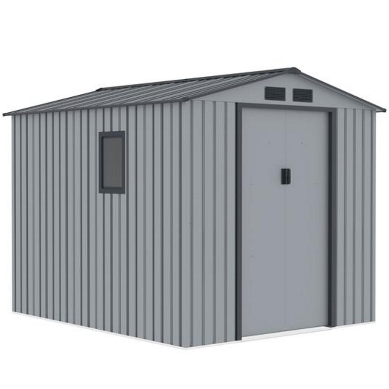 תמונה של מחסן מתכת פרמיום garden top 2.13x2.55