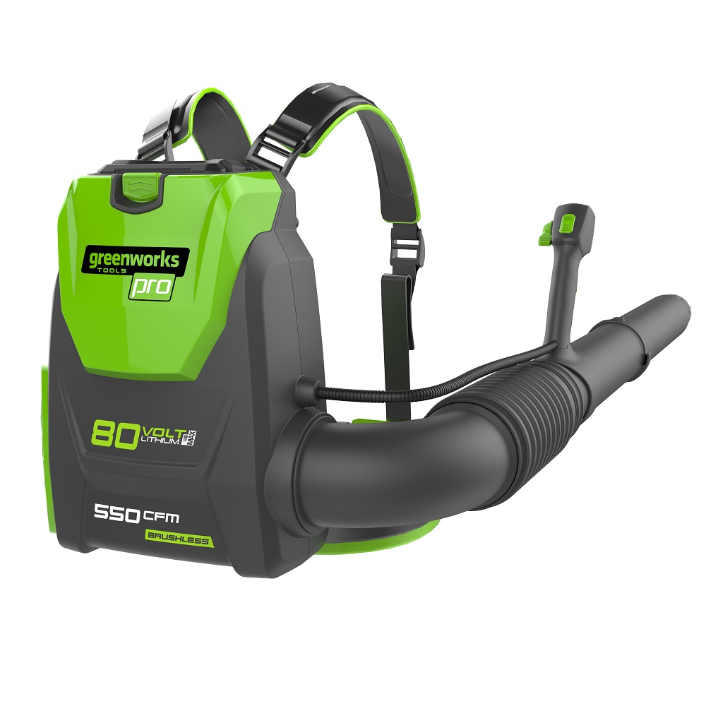 מפוח גב 80v כולל סוללה 4.0ah ומטען מהיר geenworks