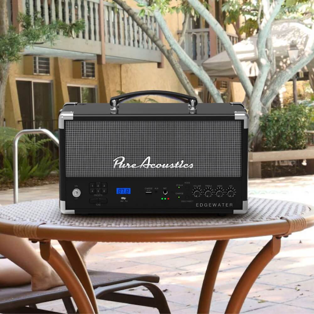 תמונה של רמקול סטריאו בלוטות' נייד pure acoustics