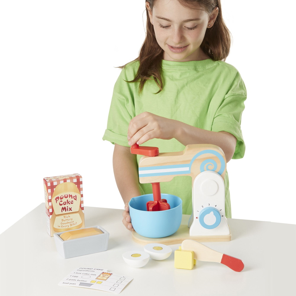 ערכת מיקסר ואביזרים לאפייה melissa&doug