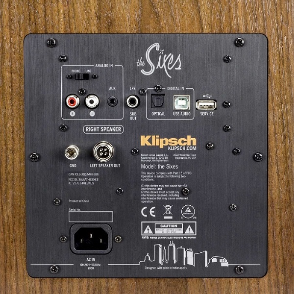 רמקולים מדפיים אקטיביים אלחוטיים klipsch