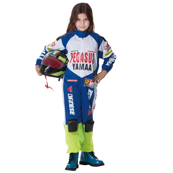 תחפושת נהג/ת מרוצי אופנועים Toy Depot &lrm;4021.1 (נהג/ת מרוצים כולל קסדה)