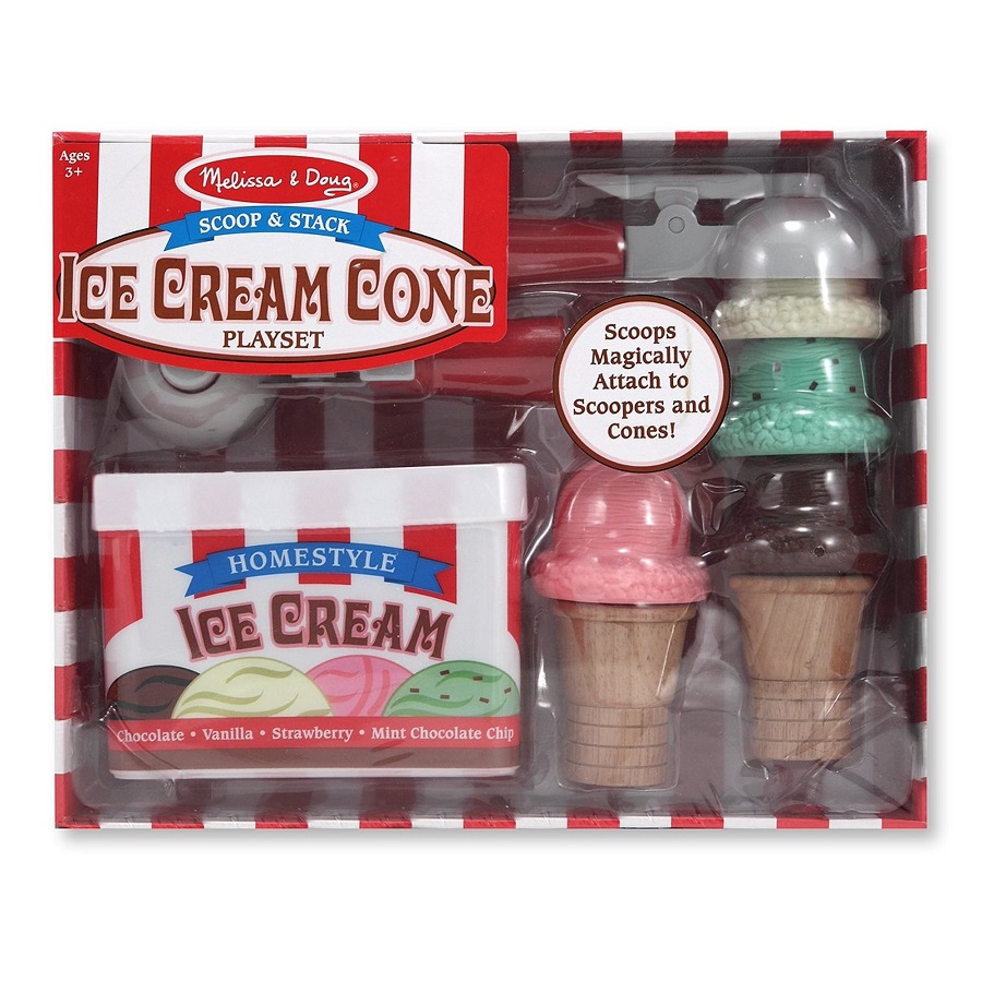 ice cream cone (גילאי 3+) melissa&doug