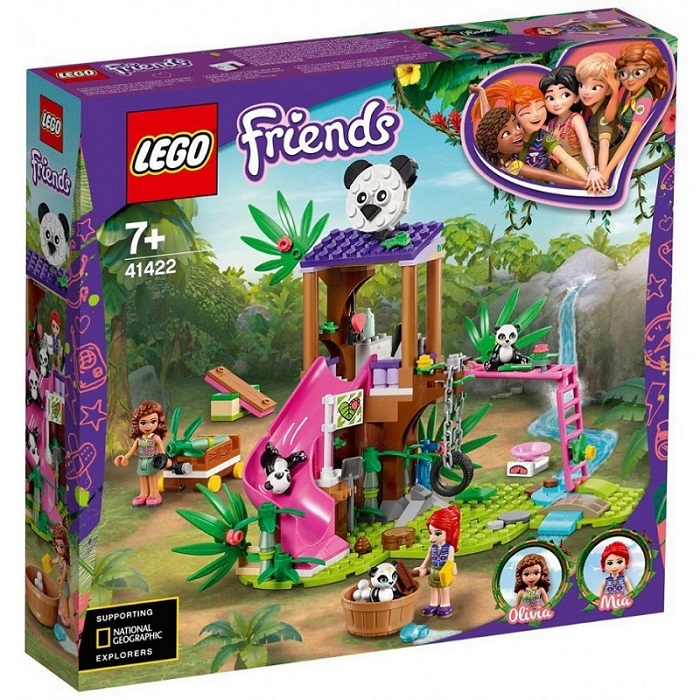 סרטון - לגו בית העץ פנדה מסדרת חברים lego  לגו  41422 friends (גילאי 7+)
