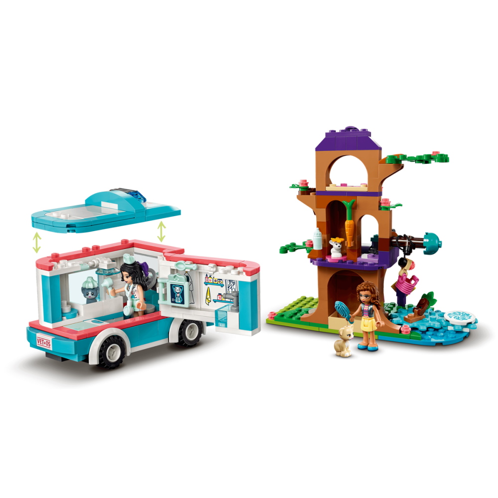 לגו פרינדס - אמבולנס וטרינרי 304 חלקים lego