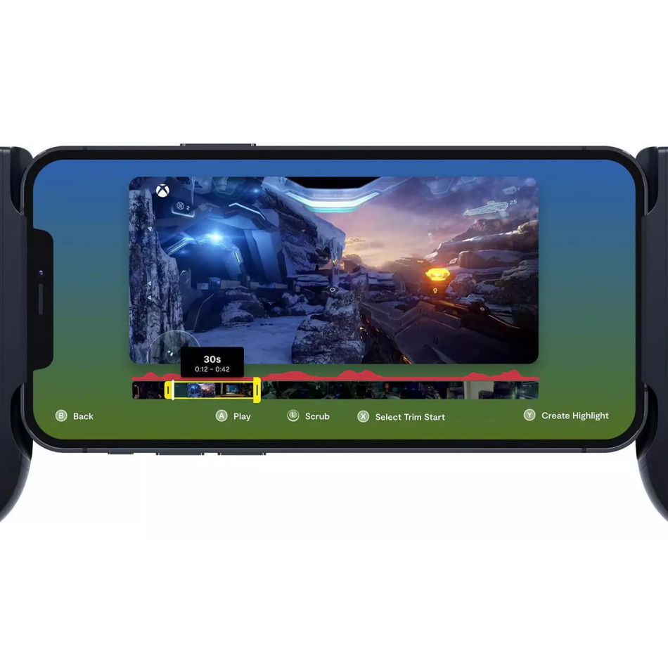 תמונה של בקר לאייפון backbone one xbox edition