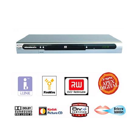 dvd מקליט apex