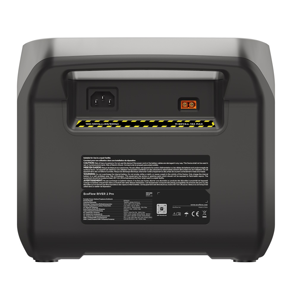 תחנת כוח ניידת ecoflow 800w-1600w 768wh