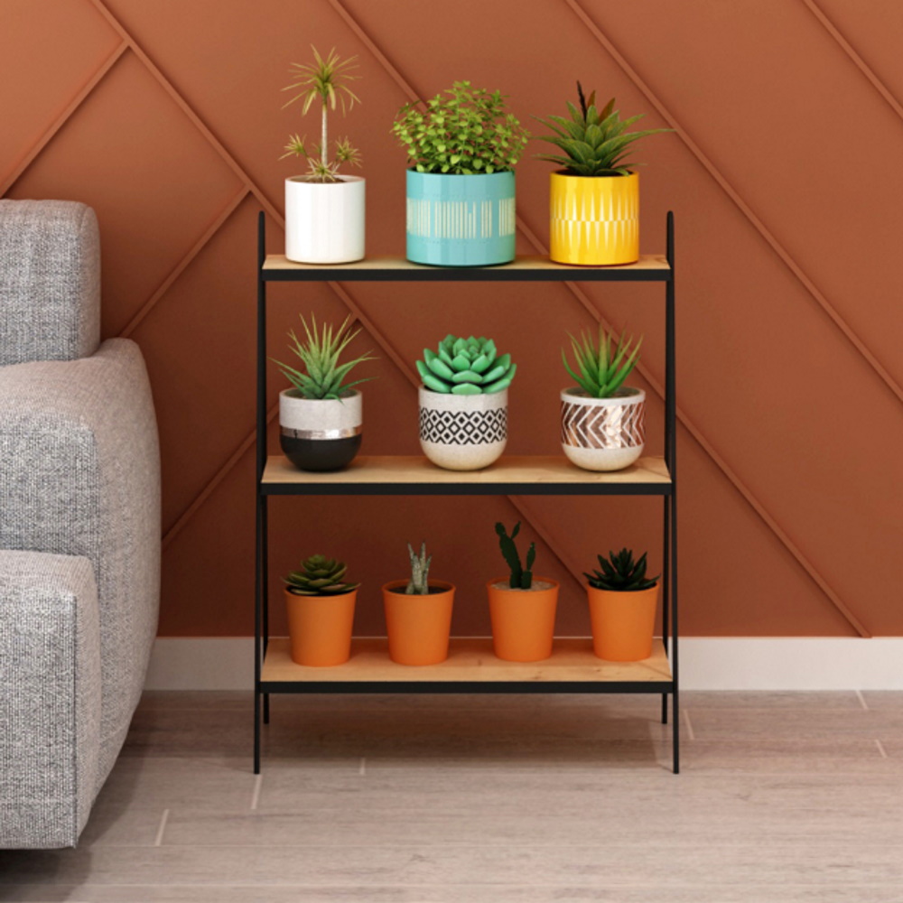 תמונה של מעמד כניסה מעוצב - 3 מדפים revadim