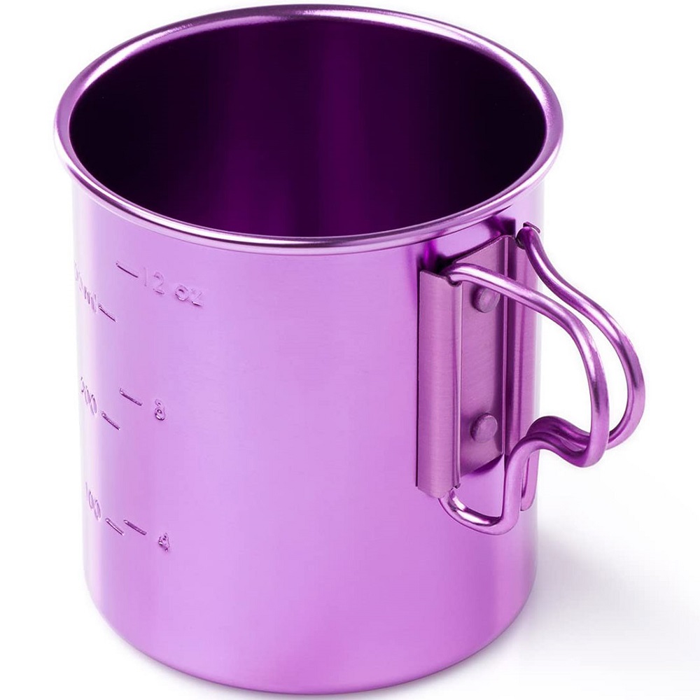 ספל מתכת לקמפינג 400 מ