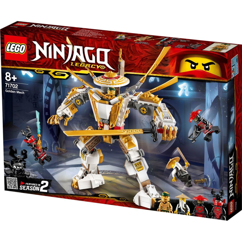 לגו נינג'ה גו מכני זהב 489 חלקים lego