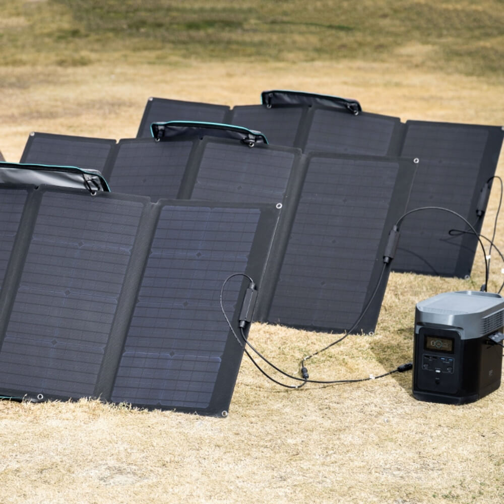 תמונה של פאנל סולארי מתקפל ecoflow 160w