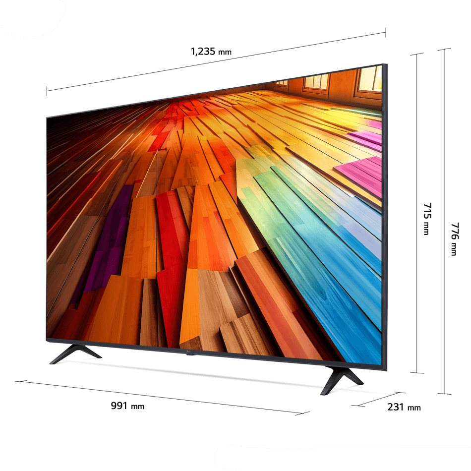 טלוויזיה חכמה 55 lg uhd 4k