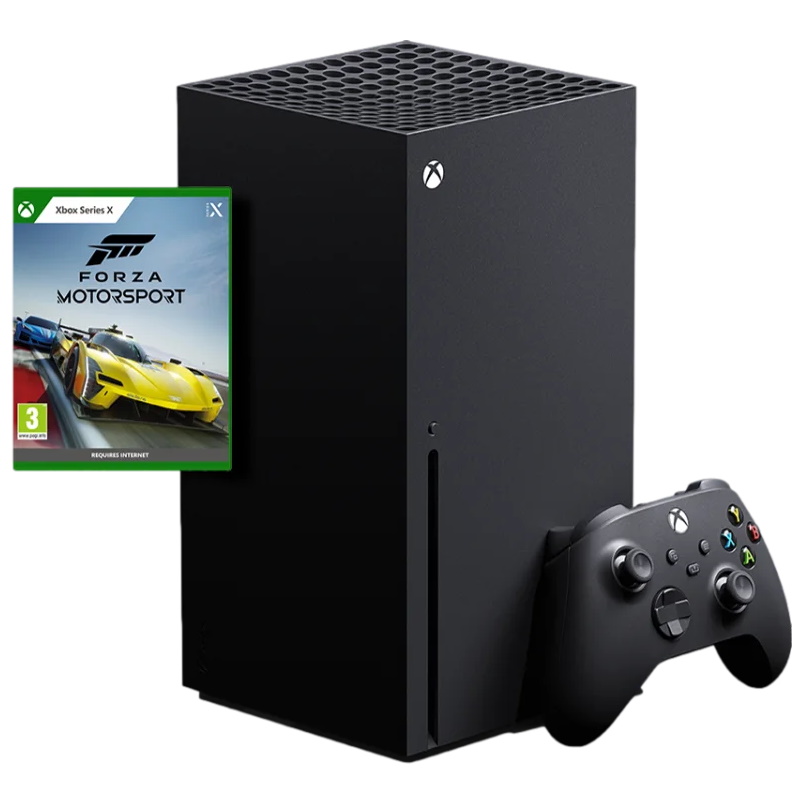 קונסולת משחק xbox series x כולל משחק xbox forza
