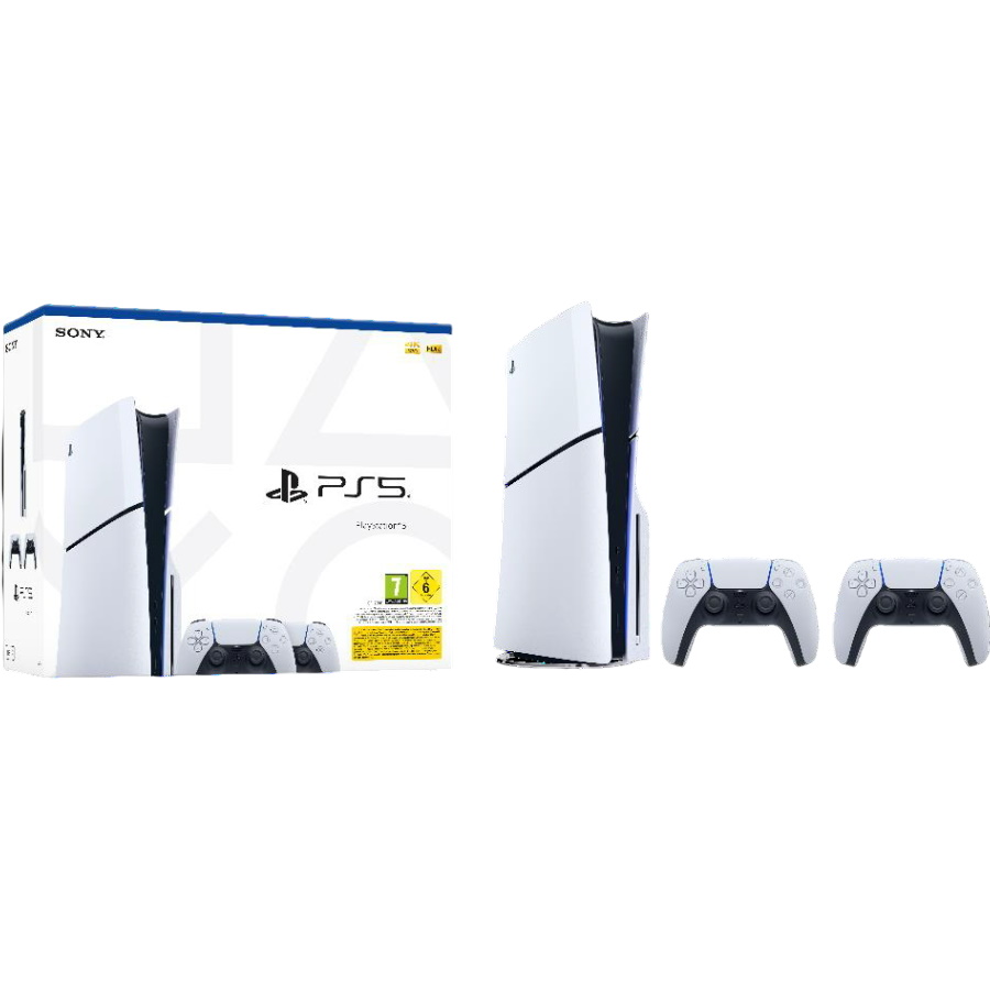 קונסולת משחק סוני פלייסטיישן sony playstation 5 slim כולל שלט נוסף
