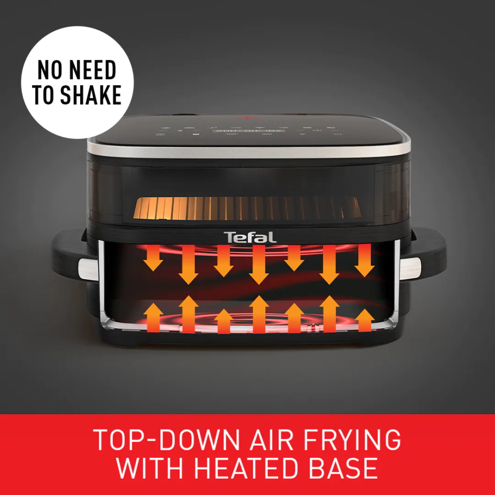 מכשיר airfry רב תכליתי - משטח הכנה xl בנפח 4.5 ליטר tefal