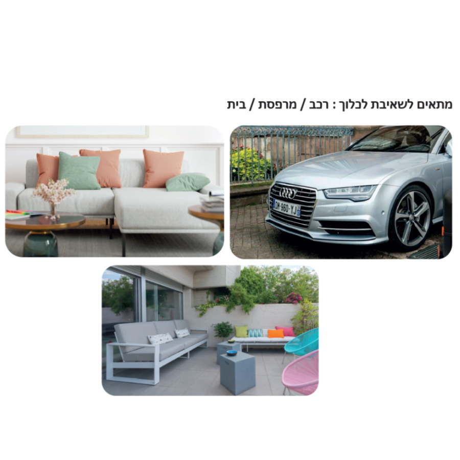 שואב אבק חבית יבש/רטוב gti