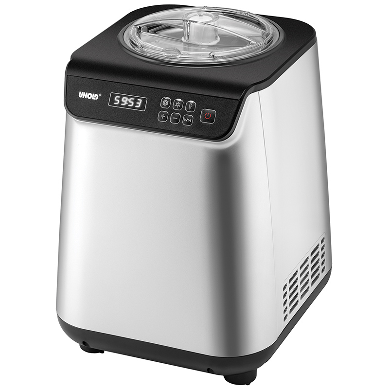 סרטון - מכונת גלידה 1.2 ליטר בקירור עצמי unold  אנולד  ice cream maker uno