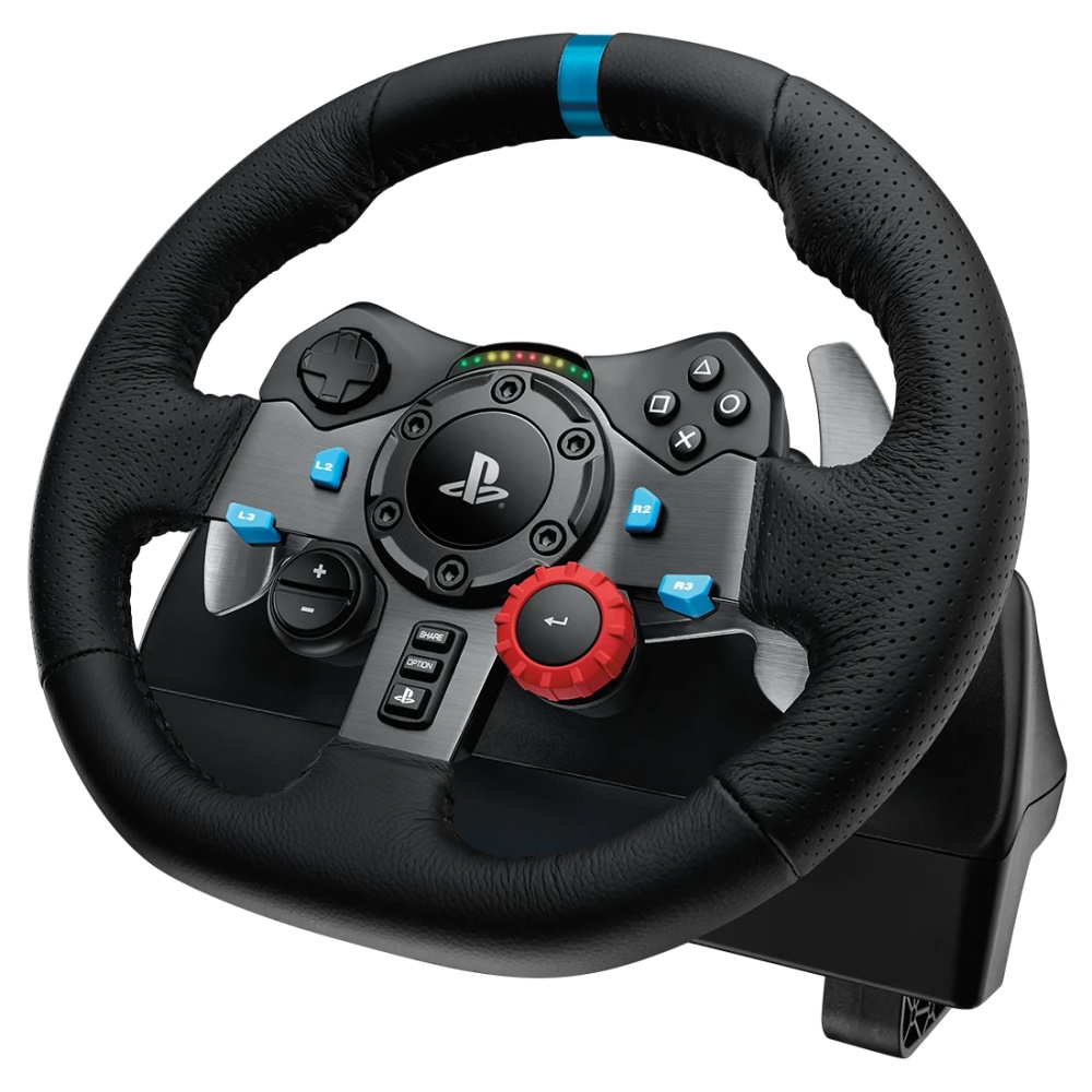 הגה מרוצים ודוושות logitech