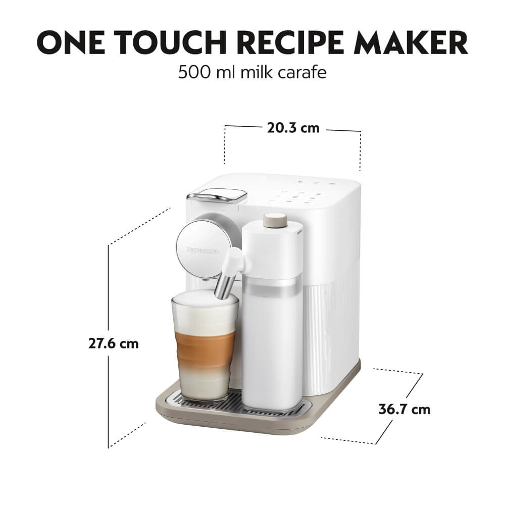 מכונת קפה כולל מקציף חלב מובנה nespresso