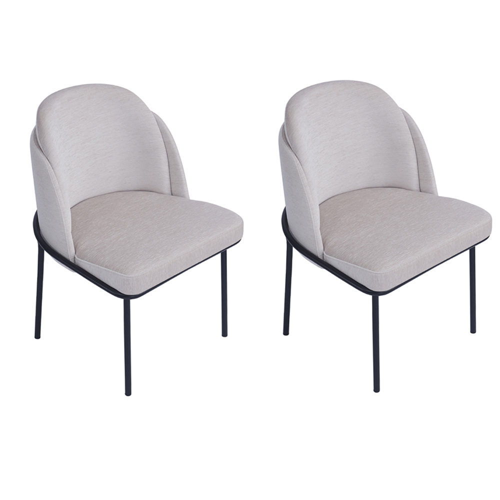תמונה של סט זוג כסאות מעוצבים לפינת אוכל home decor