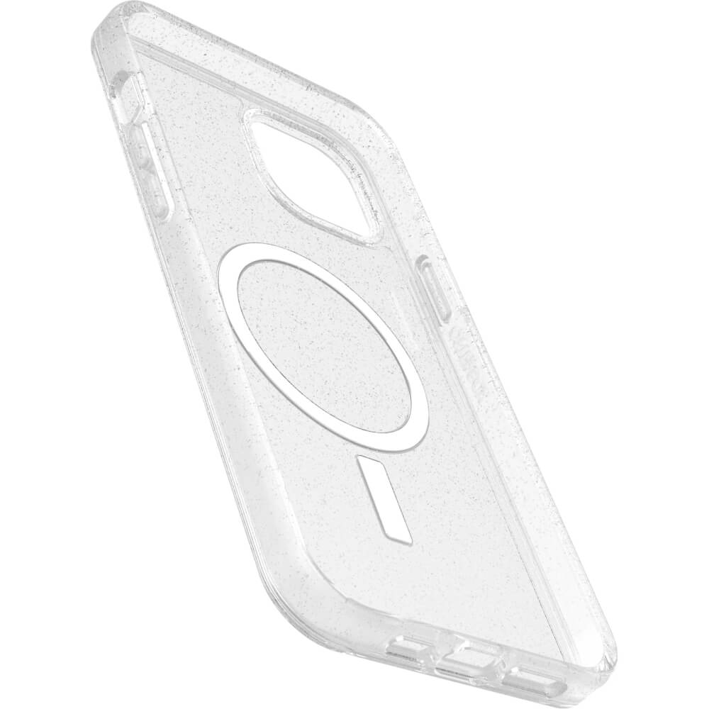 iphone 15+ - symmetry plus magsafe שקוף מנצנץ otterbox