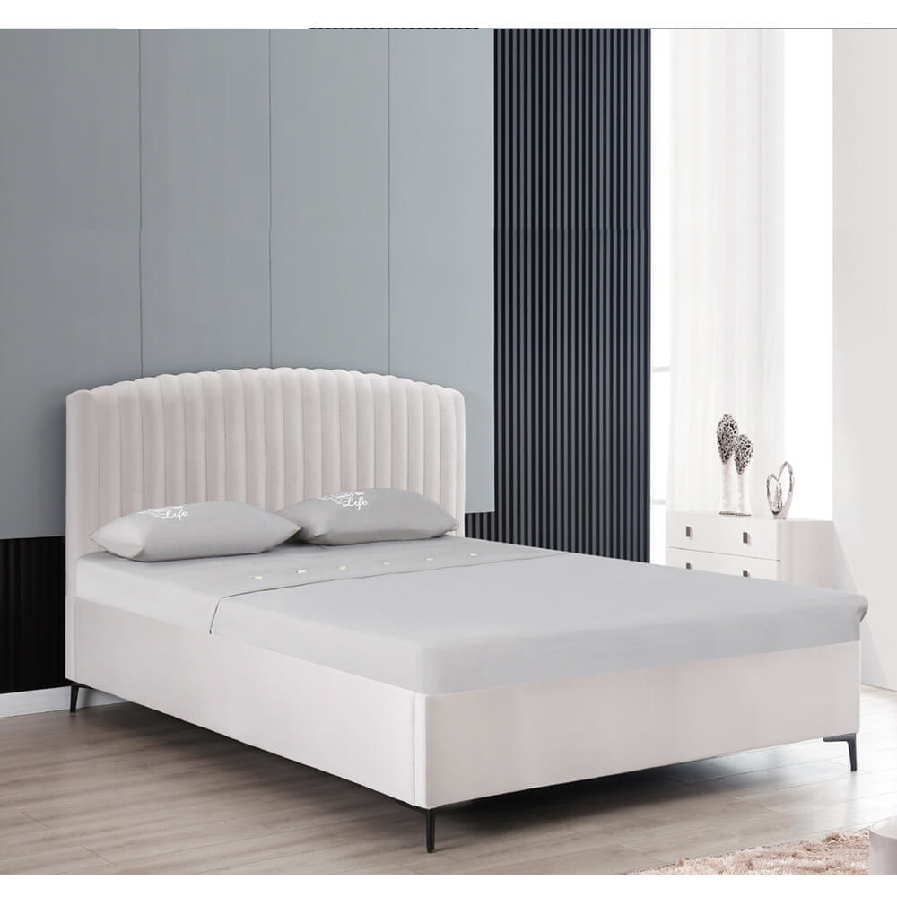 מיטה זוגית מעוצבת כולל ארגז מצעים home decor