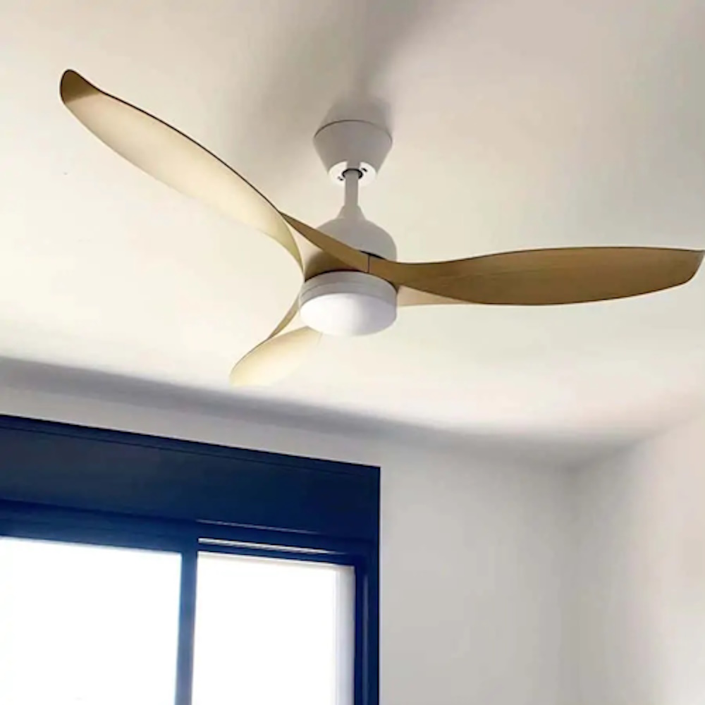 תמונה של מאוורר תקרה 40w כולל גוף תאורה ושלט - 52' storma