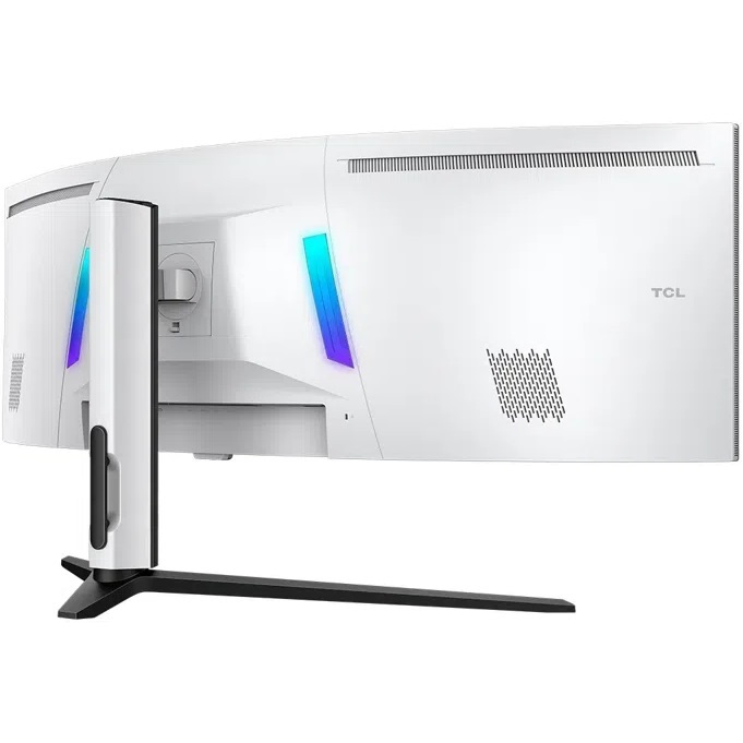 מסך מחשב גיימינג קעור tcl dual qd-mini led 57