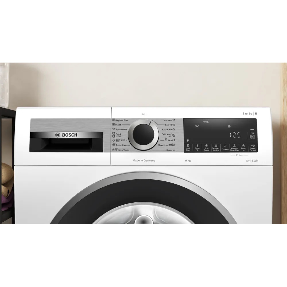 מכונת כביסה פתח חזית 9 קג bosch