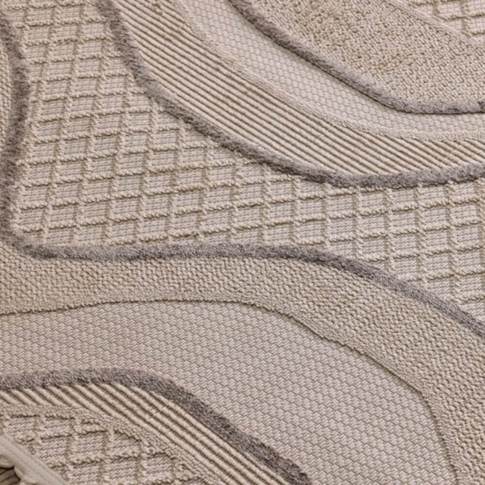 שטיח מודרני כולל דוגמאות גיאומטריות carmel floor