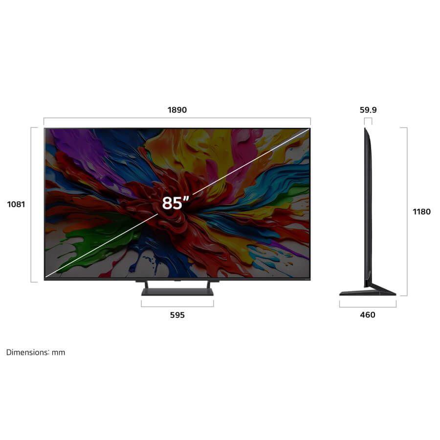 טלוויזיה חכמה 85 lg qned miniled