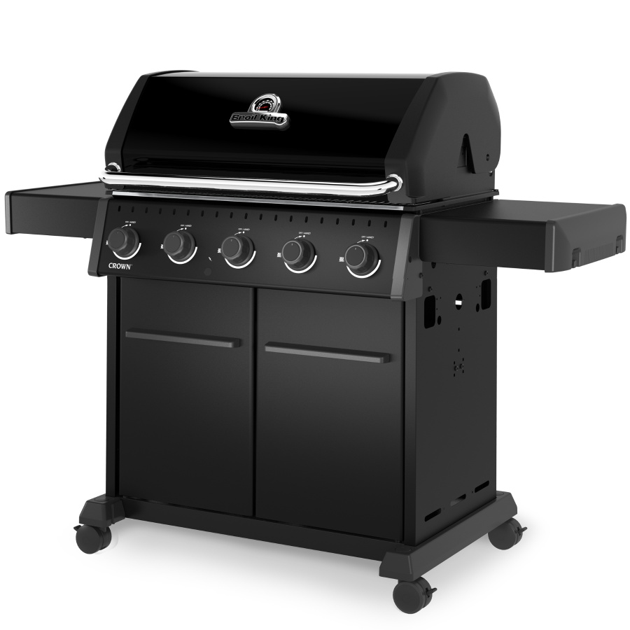 גריל גז 5 מבערים Broil King &lrm;Crown 520 Shadow - 129313