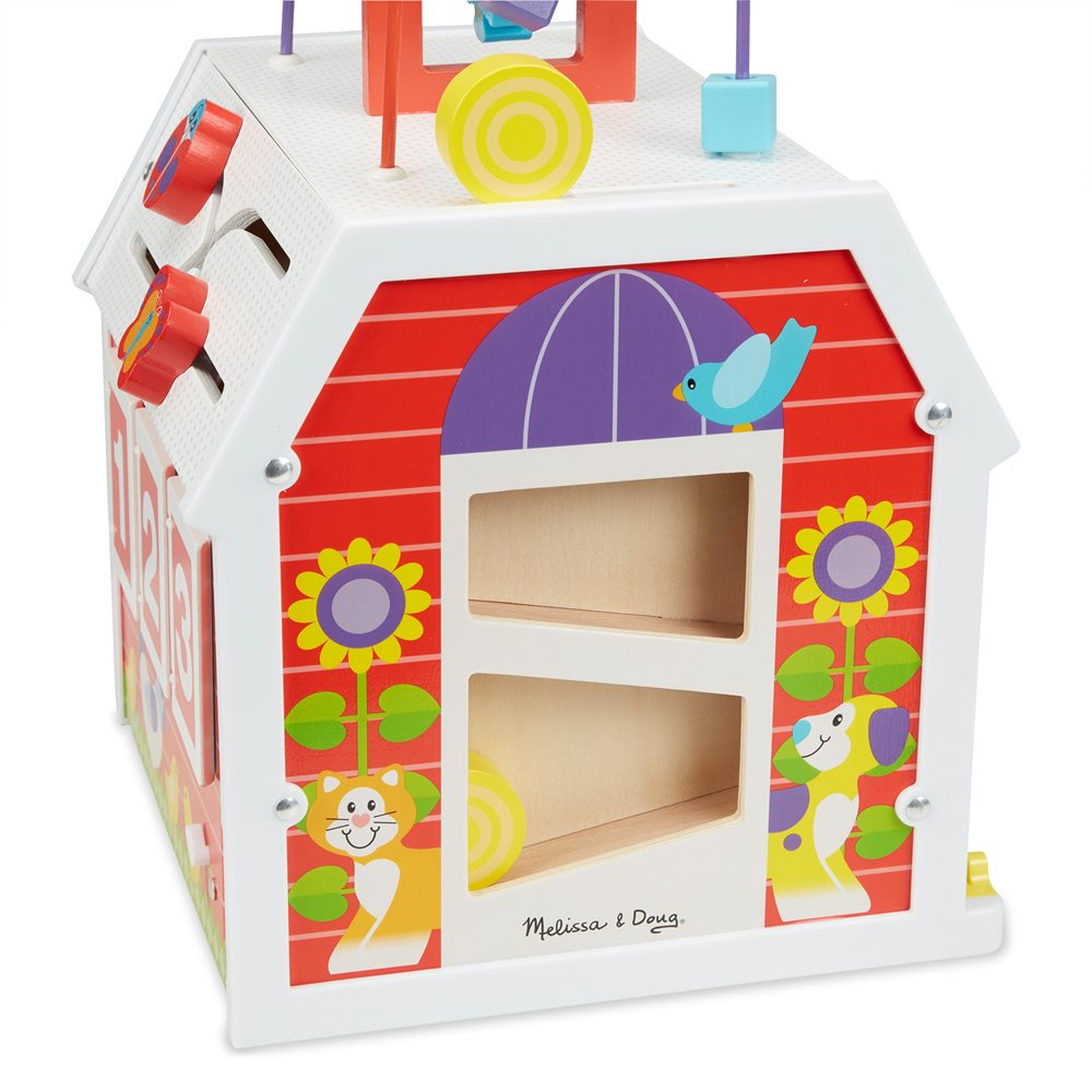 אסם פעילות עשוי עץ melissa&doug