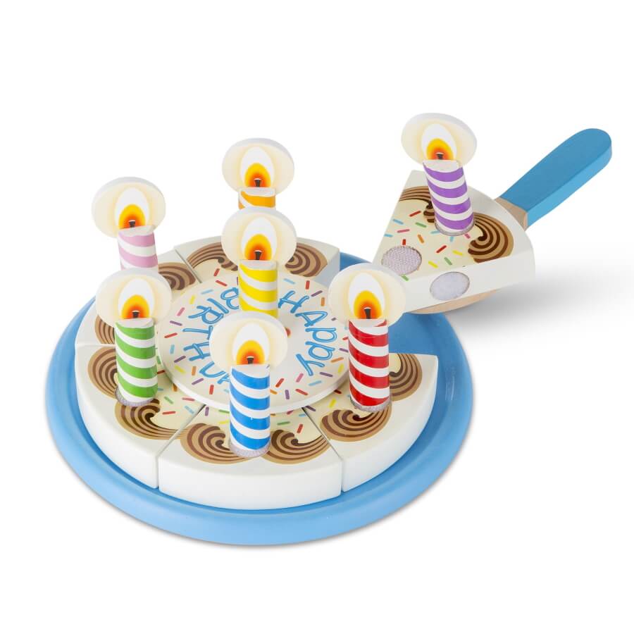 ערכת משחק עוגת יום הולדת melissa&doug