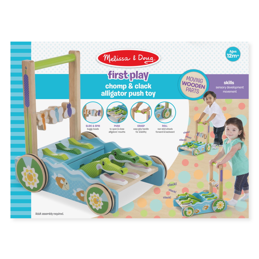 תמונה של הליכון דחיפה מעוצב melissa&doug