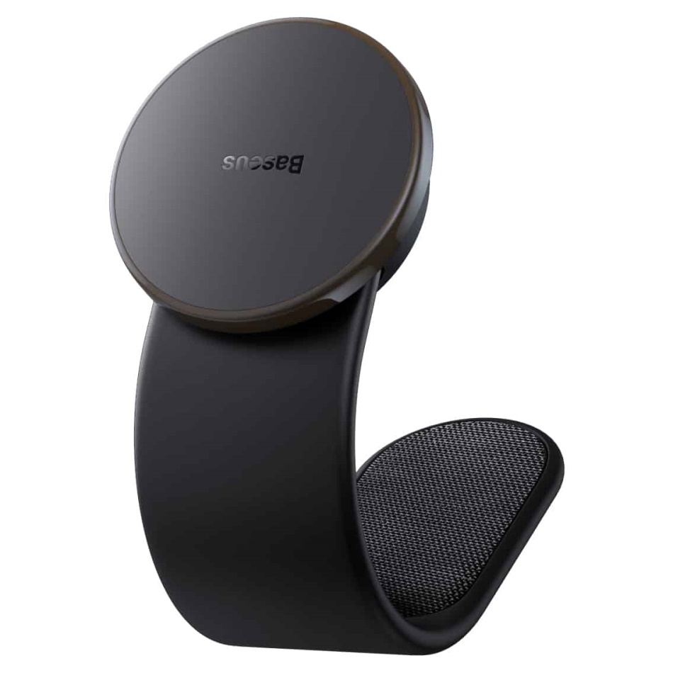 מעמד טעינה לרכב Baseus &lrm;C02 Pro Series Magnetic Wireless Charging Car Mount Cluster Black 15W