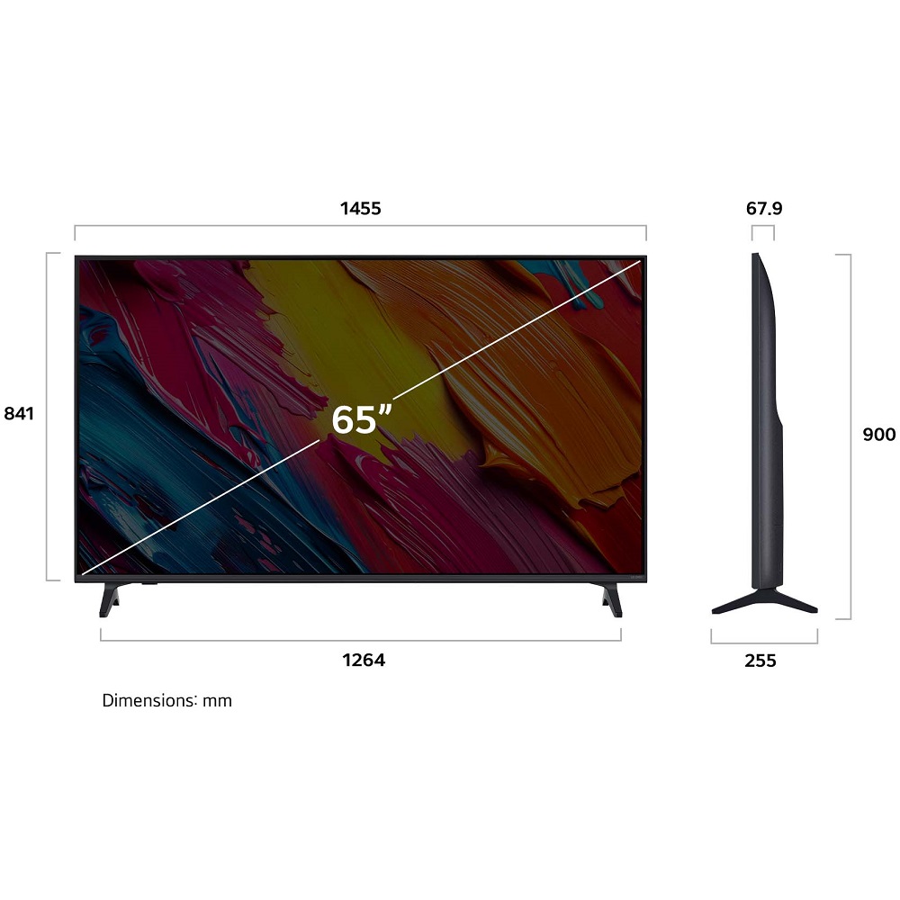 טלוויזיה חכמה 65 lg 4k qned