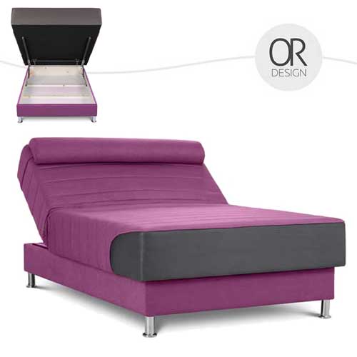 ספה ברוחב וחצי סופר אורטופדית וארגז מצעים or-design