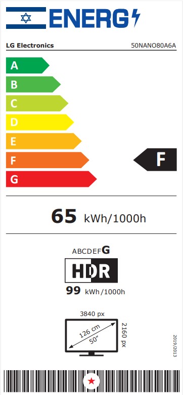 תווית אנרגיה - 50nano80a6a lg