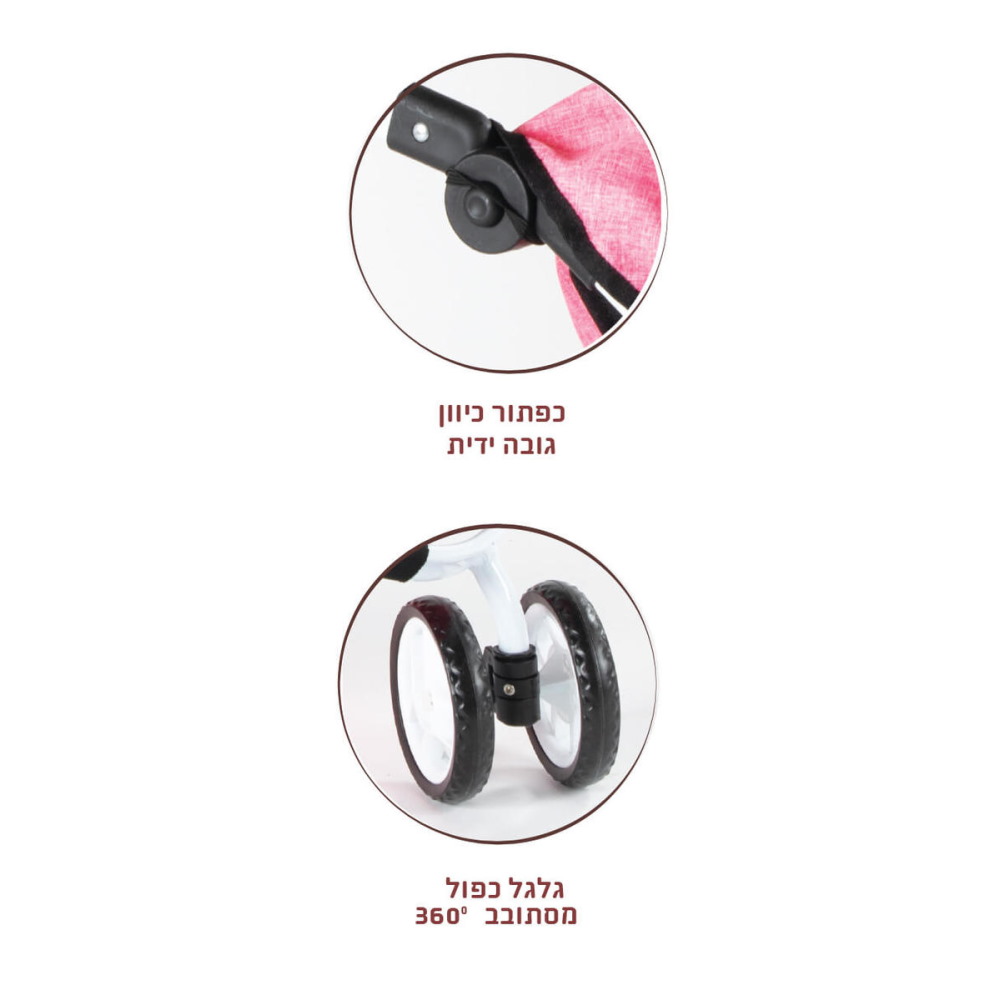 תמונה של עגלת טיולון לבובה iam
